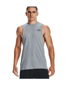 Men's UA Sportstyle Left Chest Cut-Off Tank