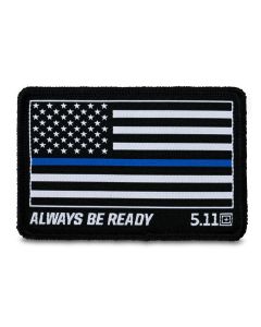 Thin Blue Line Woven Patch