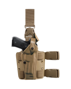 Model 6005 SLS Tactical Holster with Quick-Release Leg Strap for Glock 19 w/ ITI Light