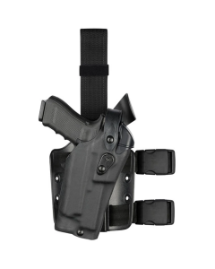 Model 6304RDS ALS/SLS Drop-Rig Tactical Holster for Glock 17 MOS w/ Light