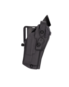 Model 6360RDS ALS/SLS Mid-Ride, Level III Retention Duty Holster for Glock 19 Gens 1-4 w/ Light/Laser