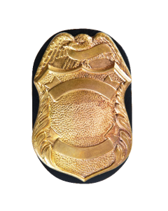 Model 7350-04 Badge Holder Oval, Clip-On