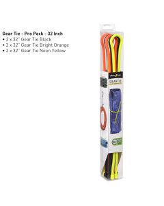 Gear Tie ProPack 32 - 6 Pack - Assorted Colors