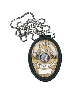 Recessed Shield Badge Holder