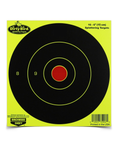 Dirty Bird 6 Inch Yellow Round Target