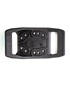 T-Series Black 2-Slot belt loop, Clam