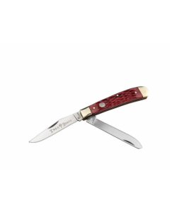 BOKER TRADITIONAL SERIES 2.0 TRAPPER JIGGED RED