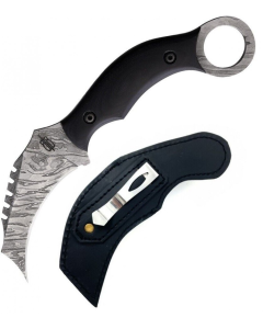 Damascus Venom Karambit