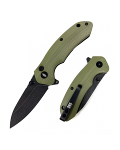 Button Lock Raven Knife (OD Green)