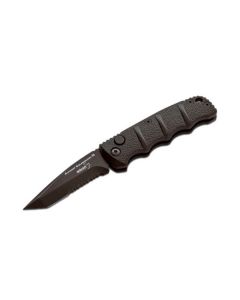 BOKER PLUS KALASHNIKOV MINI AUTO SERRATED TANTO D2 BLACK