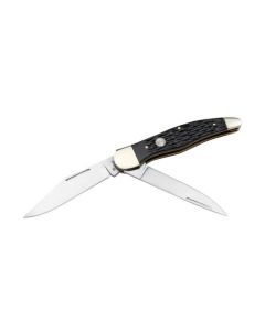 BOKER TRADITIONAL SERIES 2.0 FOLDING HUNTER JIGGED BLACK