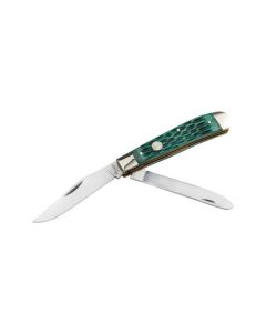 BOKER TRADITIONAL SERIES 2.0 TRAPPER JIGGED GREEN