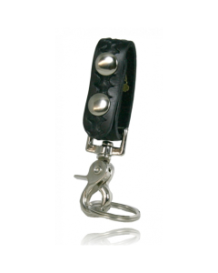 Belt Keeper with Deluxe Swivel Key Snap