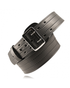 Sam Browne Belt, Four-Row Stitched, 2 1/4 Wide