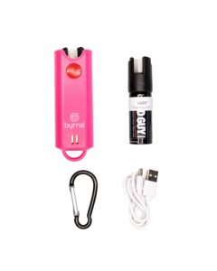 Byrna Duo Personal Alarm + BGR (Max) - Pink