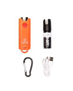 Byrna Duo Personal Alarm + BGR (Max) - Orange