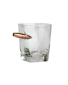 Last Man Standing - Whiskey Glass w/ Bullet