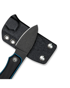 CIVIVI Baby Banter Fixed Blade Knife Black / Blue G10 Handle