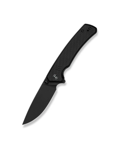 CIVIVI Merit Flipper & Thumb Stud Knife Black G10 Handle (3.28" Black Stonewashed 14C28N Blade) C24012-1