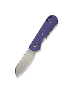 CIVIVI Crabby Thumb Stud Knife Purple G10 Handle
