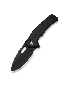 CIVIVI Vexron Flipper & Thumb Hole & Button Lock Knife G10 Handle (2.98" 14C28N Blade) C24066-1
