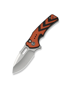 CIVIVI Vexron Flipper & Thumb Hole & Button Lock Knife G10 Handle (2.98" 14C28N Blade) C24066-3