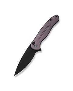 CIVIVI Button Lock Kitefin Flipper Knife Aluminum Handle (3.22" 14C28N Blade) C24091-3