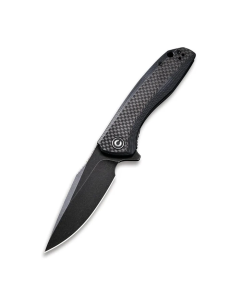 CIVIVI Baklash Flipper Knife G10 & Carbon Fiber Handle (3.5" 9Cr18MoV Blade) C801I