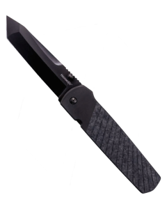 Cold Steel 60 Series Hatamoto Liner Lock Knife Black Carbon Fiber