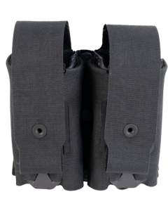 Double Pistol Mag Pouch Tank Track with Flap