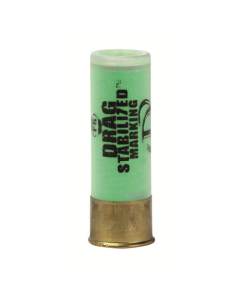 Drag Stabilized 12-Gauge Marking Bean Bag Round