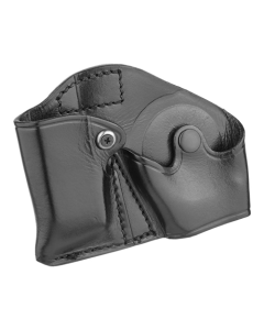 Plain Leather Vertical Open Magazine/Cuff Combo Holder