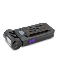 SW05R-UV Clip on flashlight black