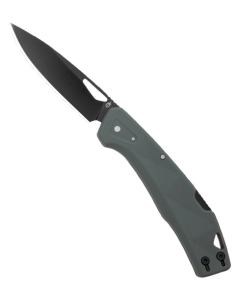 LST Lockback Knife Gray GFN (2.5" Black)
