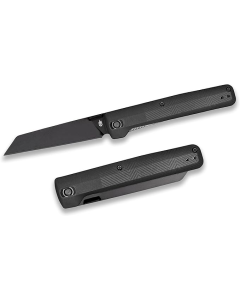 Gerber Gear Pledge Folding Knife - 3.7" Plain Edge Blade - Omni Gray EDC