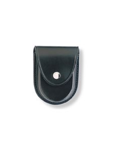 Leather Round Bottom Handcuff Case