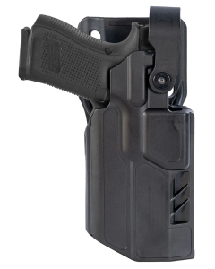 TELR X5000 Light Bearing Holster for Glock 19 w/ Duty Belt - Weave Finish