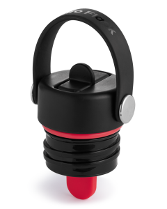 Standard Mouth Flex Straw Cap - Black