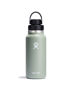 Wide Mouth Insulated Water Bottle w/ Chug Cap