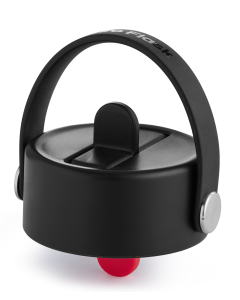 Wide Mouth Flex Straw Cap - Black