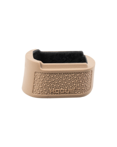 OverMoldedÂ Rubber Grip Extension Base Pad (for 15-Round Magazines) - FDE