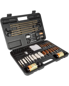 Cleaning Kit w/ No 9 Cleaner and Oil 62 Piece Black Blow Molded, Box