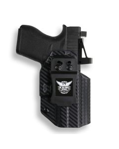 Holster Fitted For Glock 43/43X with Streamlight TLR-7 Sub Light Red Dot Optic Cut IWB Holster