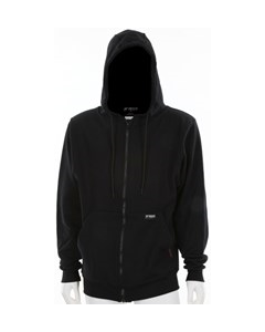 FR Zip Hooded Sweatshirt Black