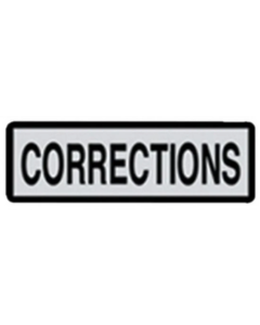 Shield Decal Corrections 5'' X 23''