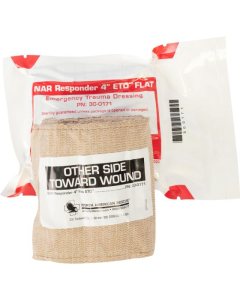 Responder Emergency Trauma Dressing - 4'' Flat