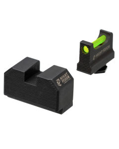 Optic Height Fiber Optic Sight Set for Glock 17/19/45/48 w/ RMR/507C/SRO/ACRO