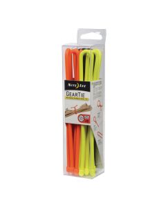 Gear Tie ProPack 12 - 12 Pack - Assorted Colors