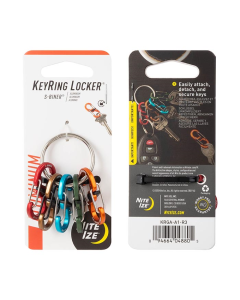 KeyRing Locker S-Biner - Aluminum