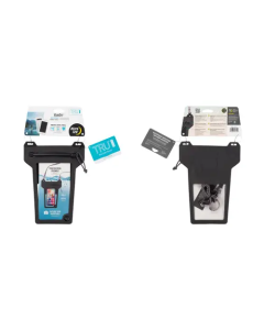 RunOff  Waterproof Phone Pouch - Charcoal